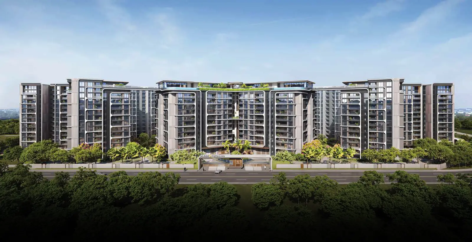 Tulip Crimson — Exterior View